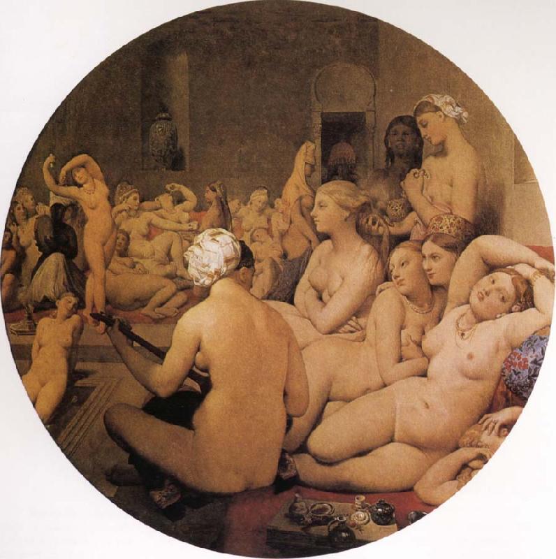 Jean-Auguste Dominique Ingres The Turkish Bath oil painting image